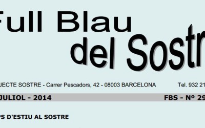 Full Blau del Sostre – Juliol 2014